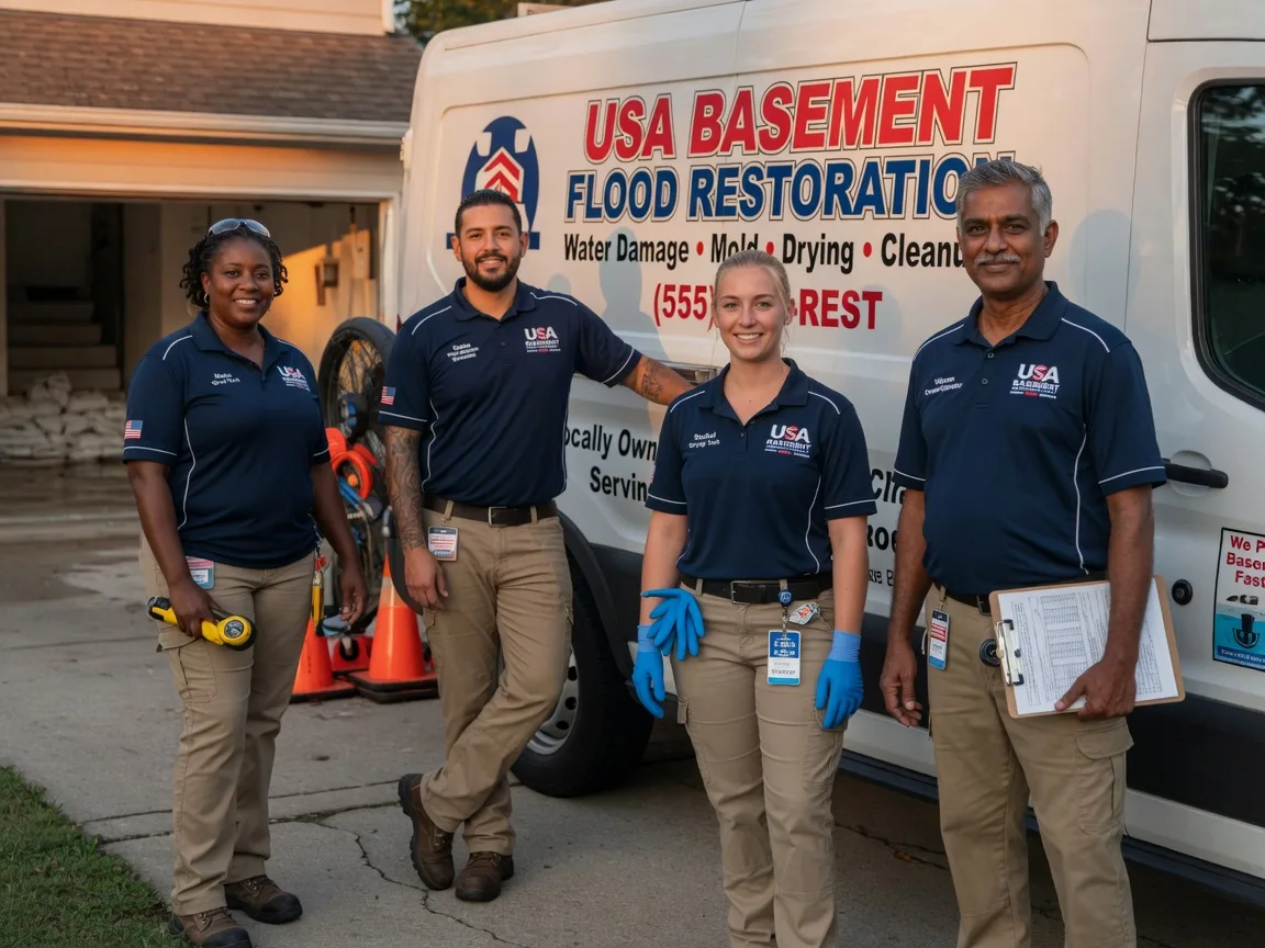 Basement Flood Cleanup company in Dunbar, WI